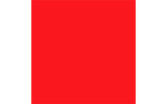 Plakfiguren vierkant 25 mm, rood 400 stuks